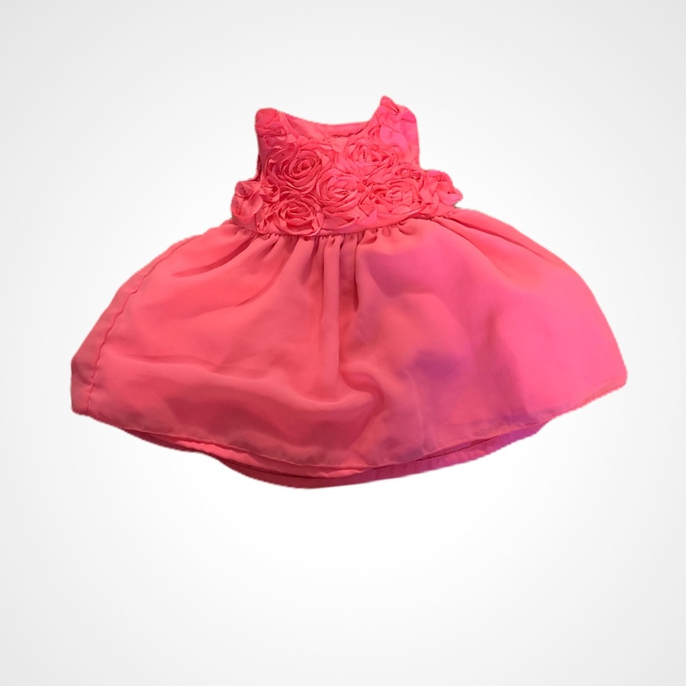 Carter’s pink rosette baby dress